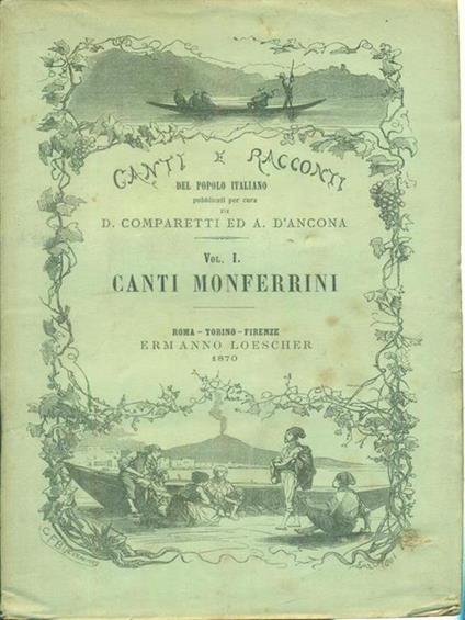Canti monferrini - copertina