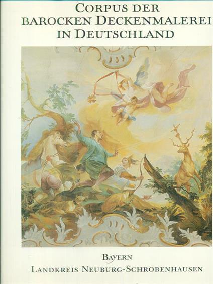 Corpus der barocken deckenmalerei in Deutschland band 10 - copertina