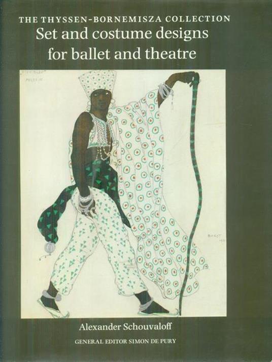 Set and costume designs for ballet and theatre - copertina