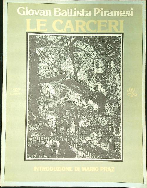 Le carceri - G. Battista Piranesi - copertina