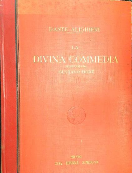 La Divina Commedia - Dante Alighieri - copertina