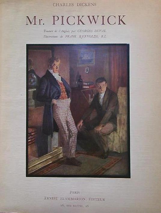 Mr. Pickwick - Charles Dickens - copertina