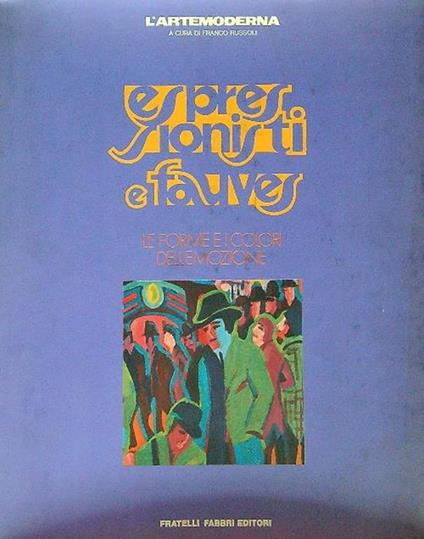 Espressionisti e Fauves - copertina