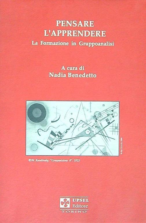 Pensare l'apprendere - Nadia Benedetto - copertina