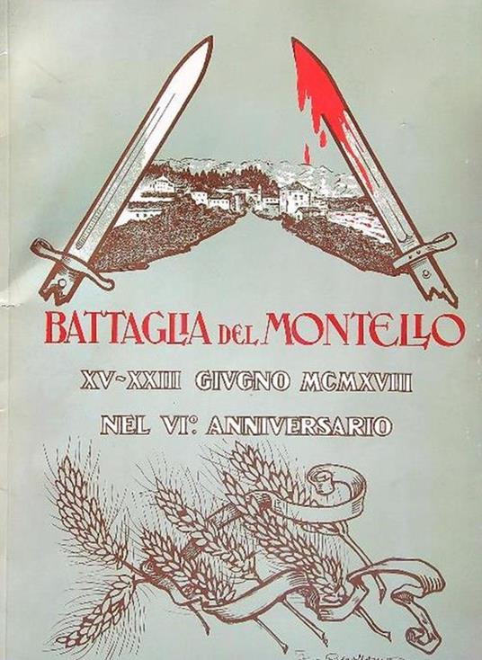 Battaglia del Montello - Oreste Battistella - copertina