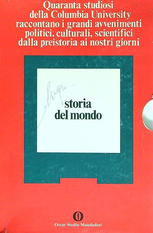 Storia del mondo 3 voll.