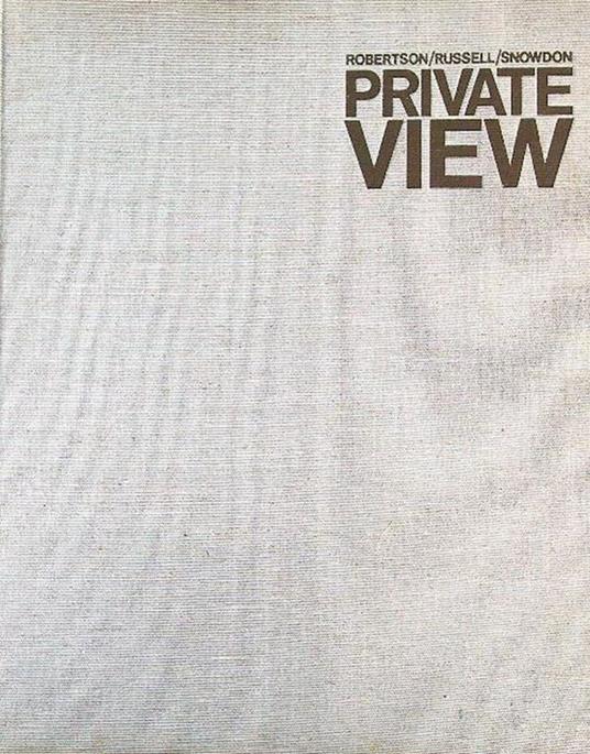 Private View - copertina