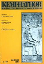 Kemi-Hathor. Bimestrale di Alchimia e studi simbolici n. 40
