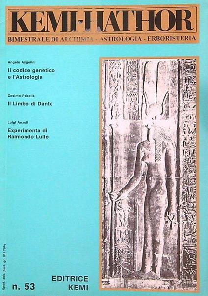 Kemi-Hathor. Bimestrale di Alchimia Astrologia Erboristeria n. 53 - copertina