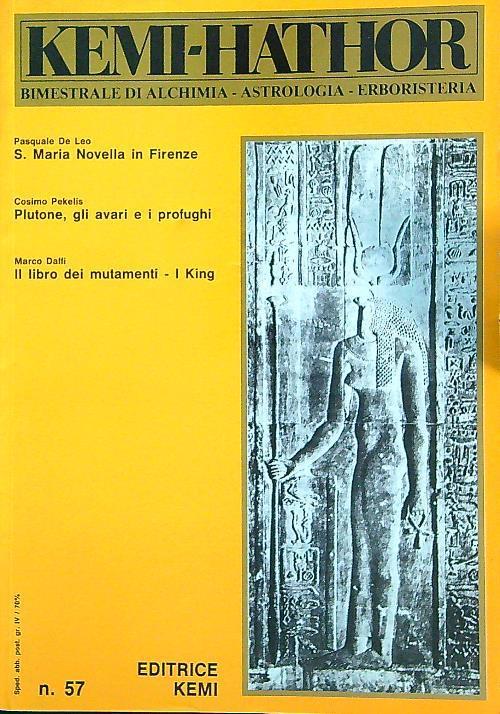 Kemi-Hathor. Bimestrale di Alchimia Astrologia Erboristeria n. 57 - copertina