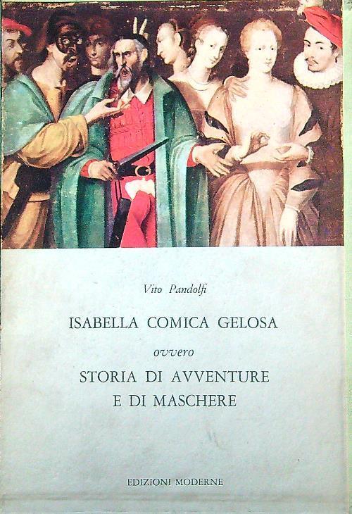 Isabella comica gelosa - Vito Pandolfi - copertina