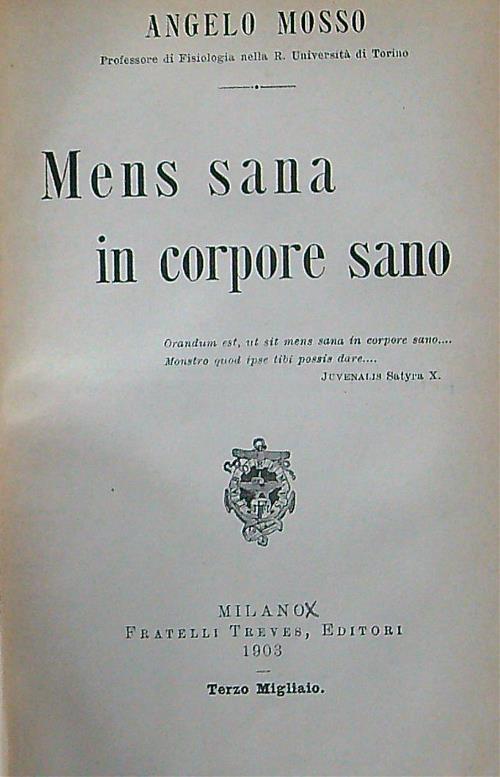 Mens sana in corpore sano