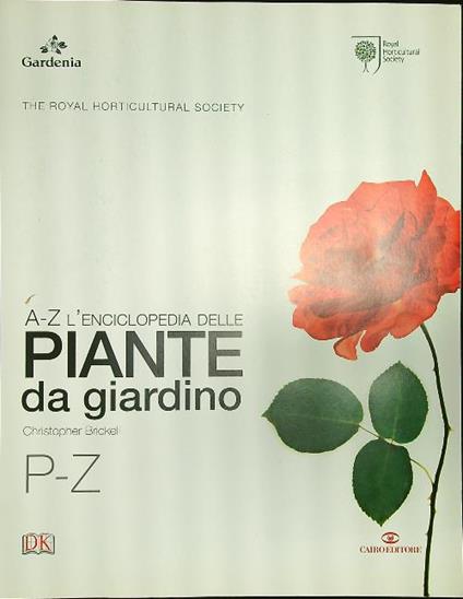 A-Z l'Enciclopedia delle piante da giardino 3vv - Christopher Brickell - copertina