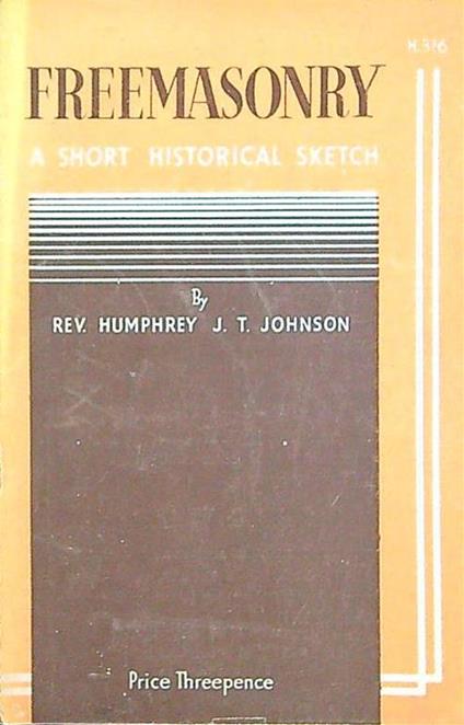 Freemasonry - Rev. Humphrey Johnson - copertina