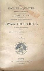 Summa Theologica Pars Prima