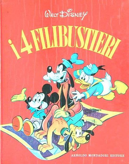 4 filibustieri - Walt Disney - copertina