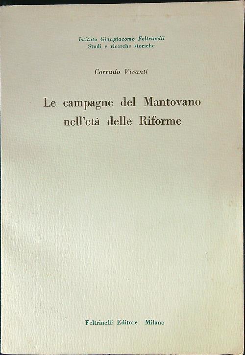 campagne del Mantovano nell'età delle Riforme