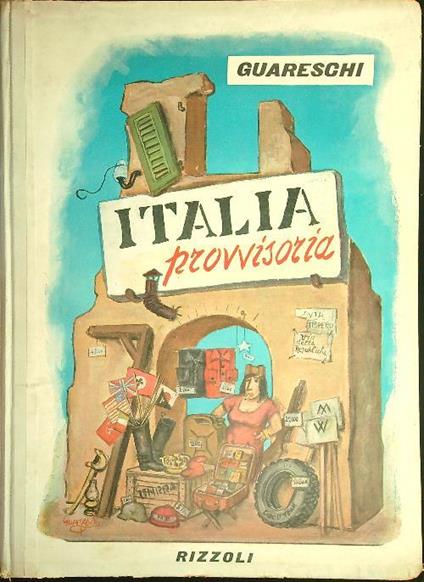 Italia provvisoria - Giovanni Guareschi - copertina
