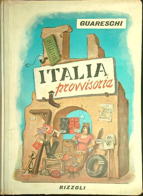 Italia provvisoria - Giovanni Guareschi - copertina