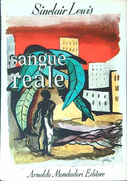 Sangue reale - Sinclair Lewis - copertina