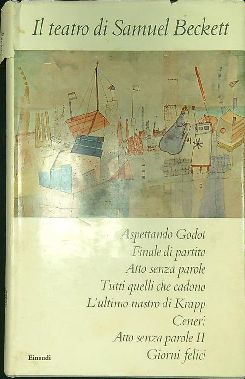 Teatro - Samuel Beckett - copertina