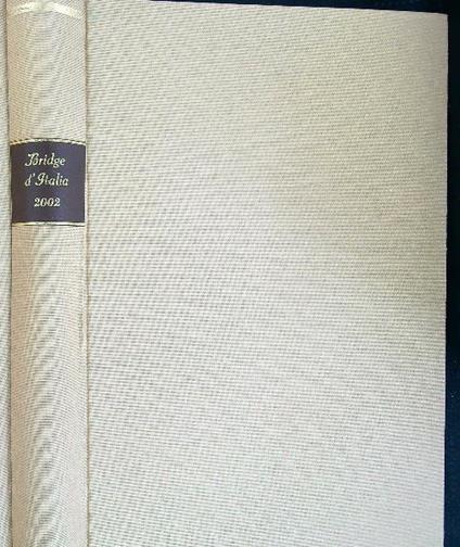 Bridge d'Italia 2002 - copertina