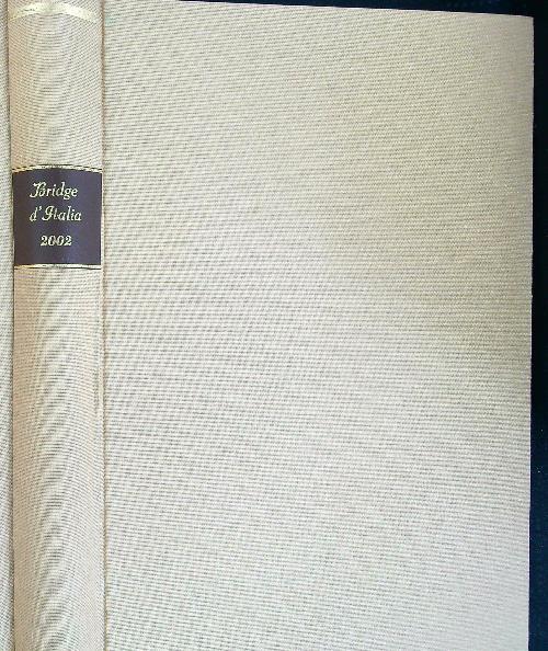 Bridge d'Italia 2002 - copertina