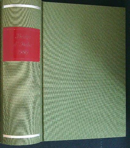 Bridge d'Italia 1980 - copertina