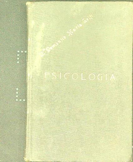 Psicologia - Enrico Sala - copertina