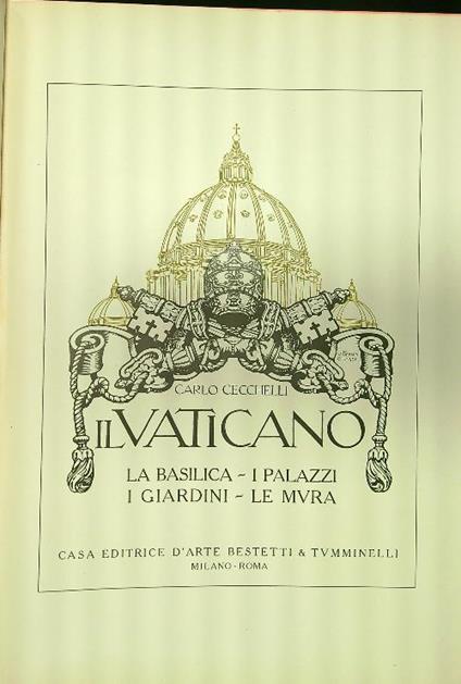 Vaticano - Carlo Cecchelli - copertina