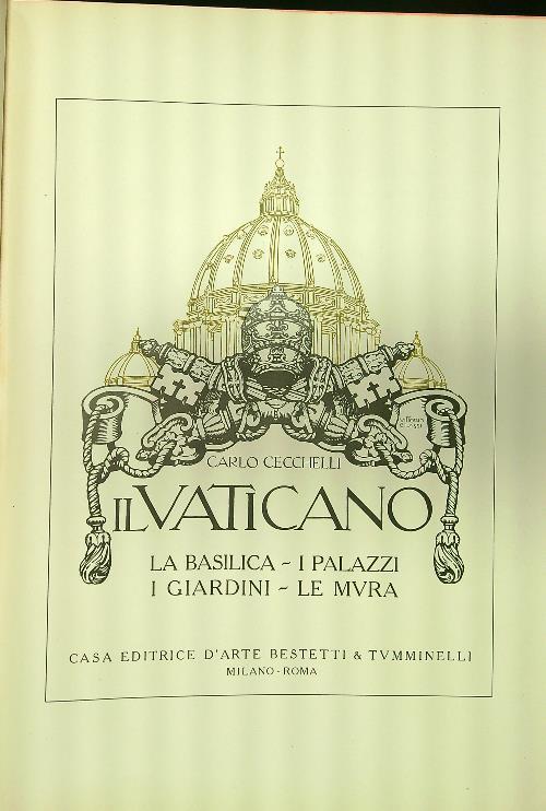 Vaticano - Carlo Cecchelli - copertina