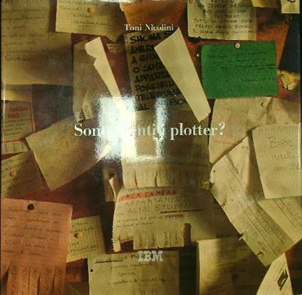 Sono spenti i plotter? - Toni Nicolini - copertina