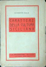 Carattere della cultura Siciliana