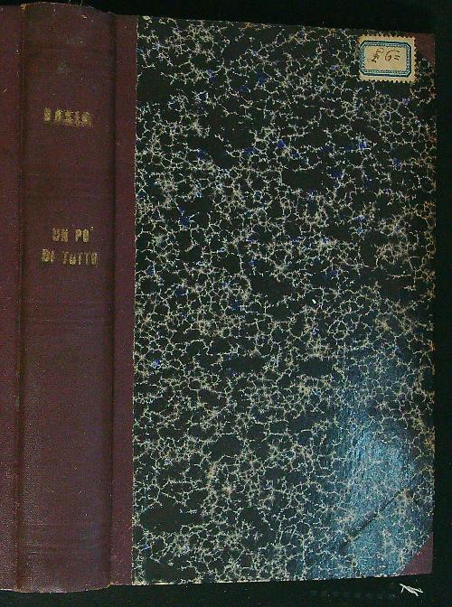 Un  pò di tutto - Ferdinando Cossio - copertina