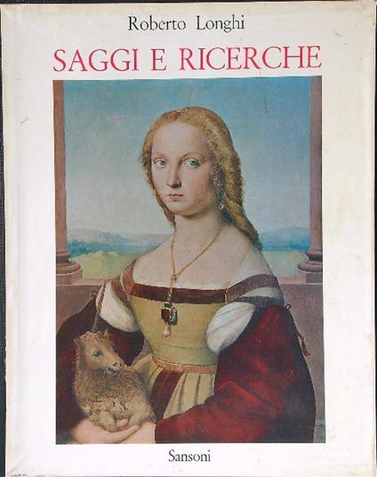 Saggi e ricerche II 2 vv - Roberto Longhi - copertina