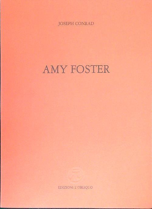 Amy Foster - Joseph Conrad - copertina
