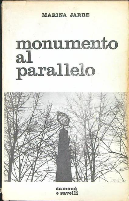 Monumento al parallelo - Marina Jarre - copertina