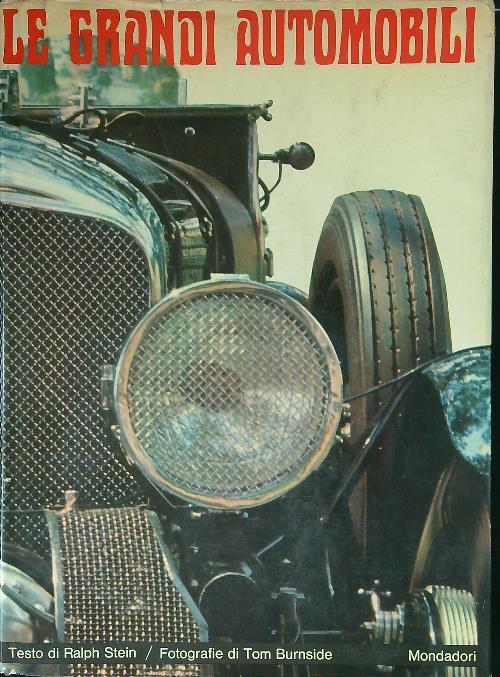 Le grandi automobili - Ralph Stein - copertina