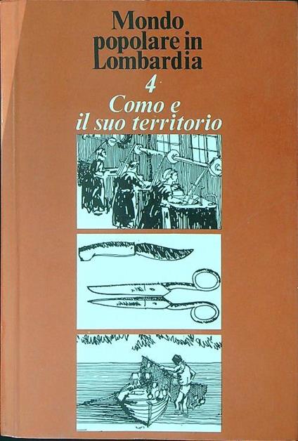 Como e il suo territorio - Roberto Leydi - copertina