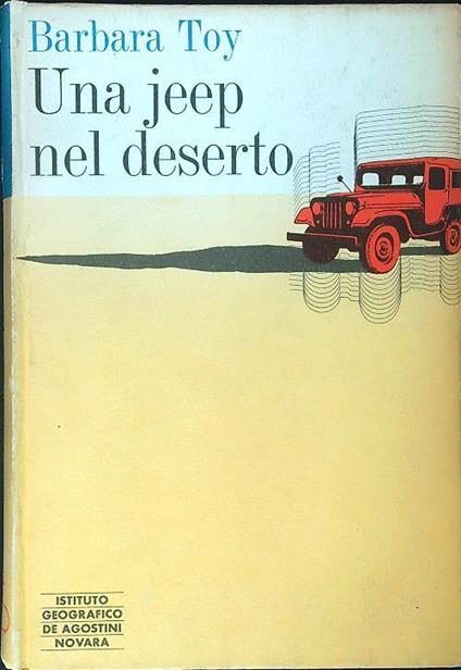 Una jeep nel deserto - Barbara Toy - copertina