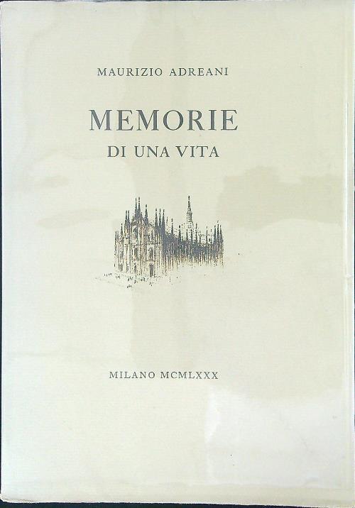 Memorie di una vita