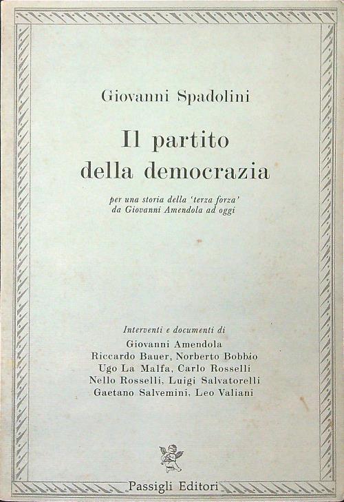 Il partito della democrazia