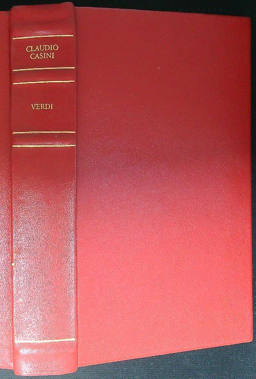 Verdi - Claudio Casini - copertina