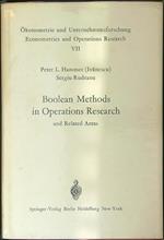 Boolean methods in operation research and related areas