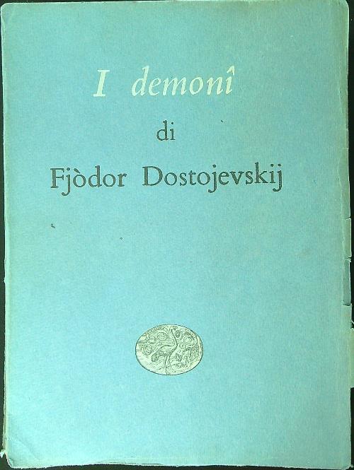 I demoni - copertina