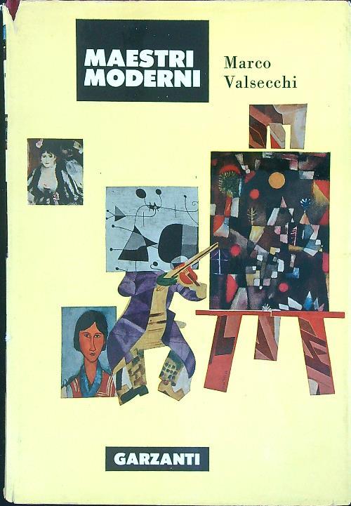 Maestri moderni - Marco Valsecchi - copertina