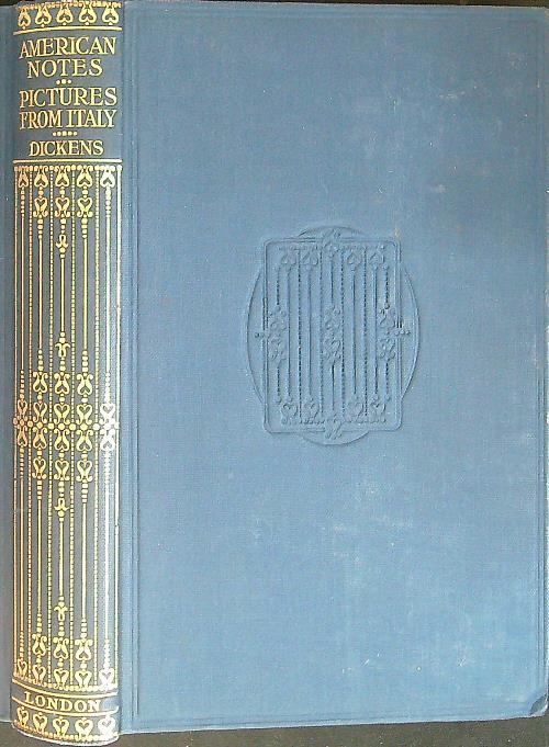 American notes - Charles Dickens - copertina