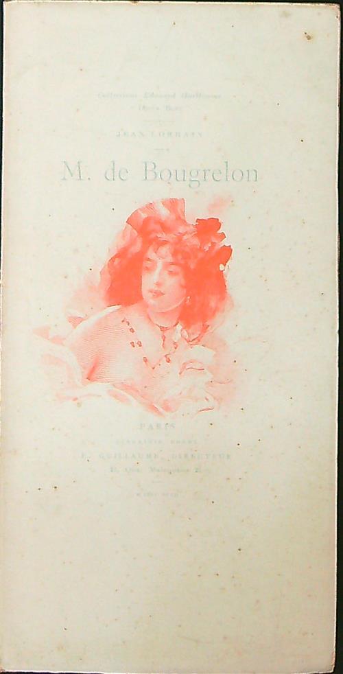 M. de Bougrelon - Jean Lorrain - copertina