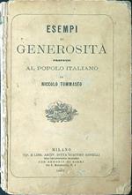 Esempi di generosità