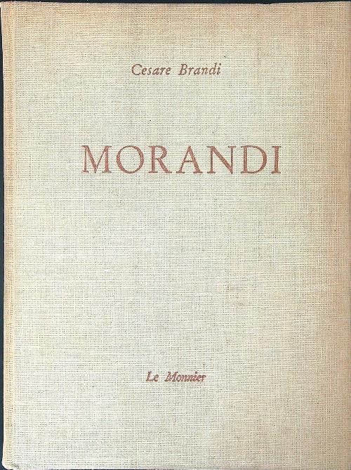 Morandi - Cesare Brandi - copertina